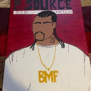 Custom made painting big meech